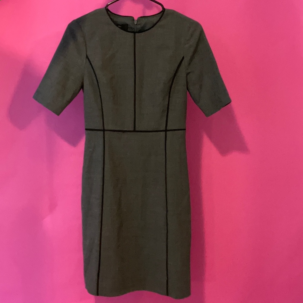 J CREW GRAY DRESS NWT